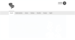 Desktop Screenshot of editionspowpow.com